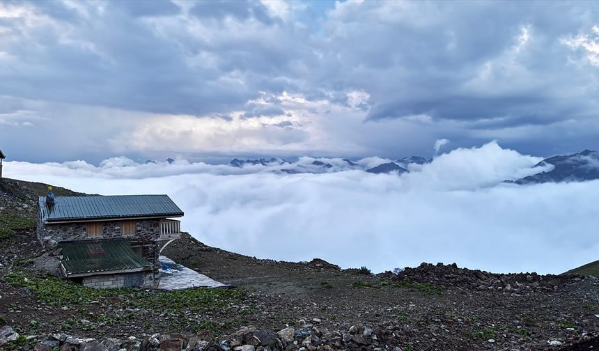 Karadeniz'in bulutların üzerindeki yerleşim yeri: Tahpur Yaylası