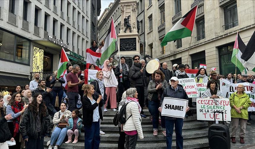 İsrail'in saldırıları Toronto'da protesto edildi