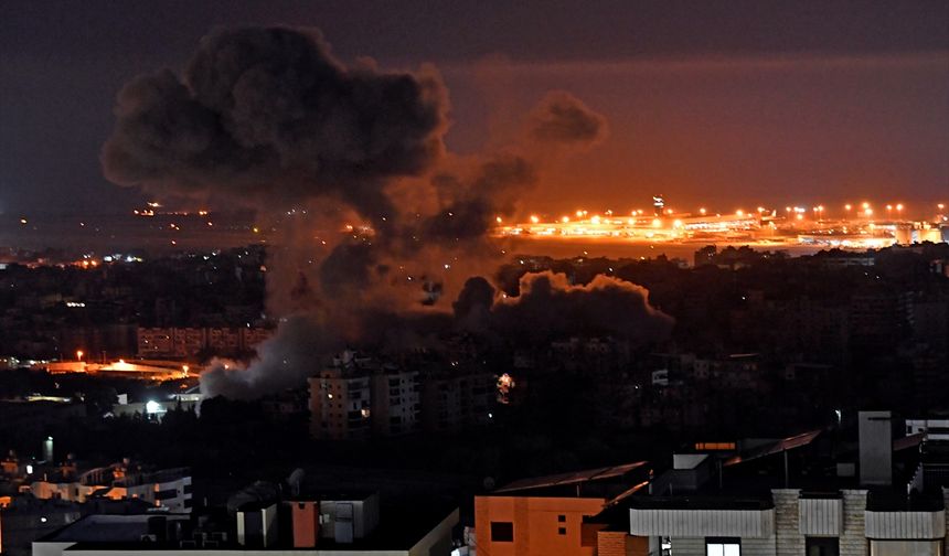 İsrail, Beyrut'un güneyine yönelik hava saldırılarını sürdürdü