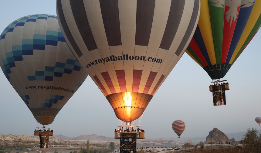 Sıcak hava balonları lösemili çocuklar için uçtu!