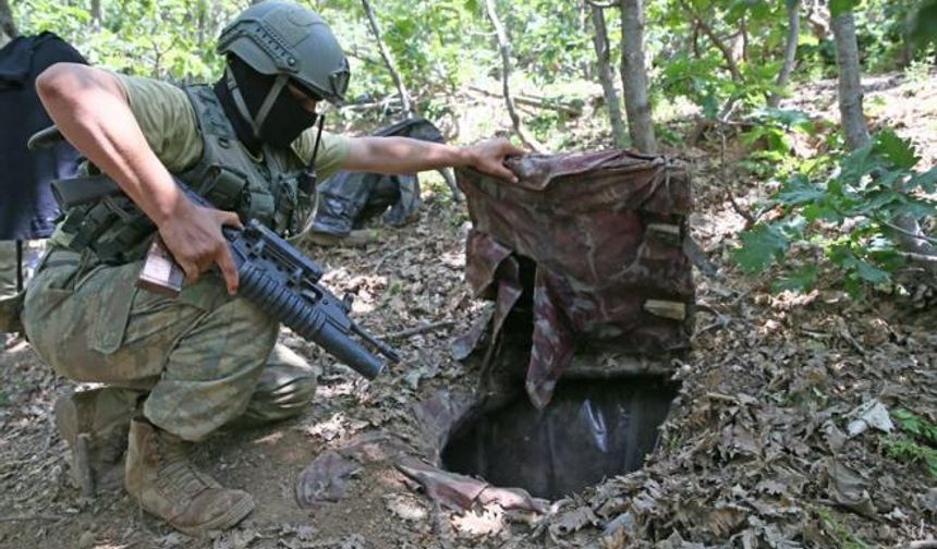 37 mağara, sığınak ve barınma alanı imha edildi!