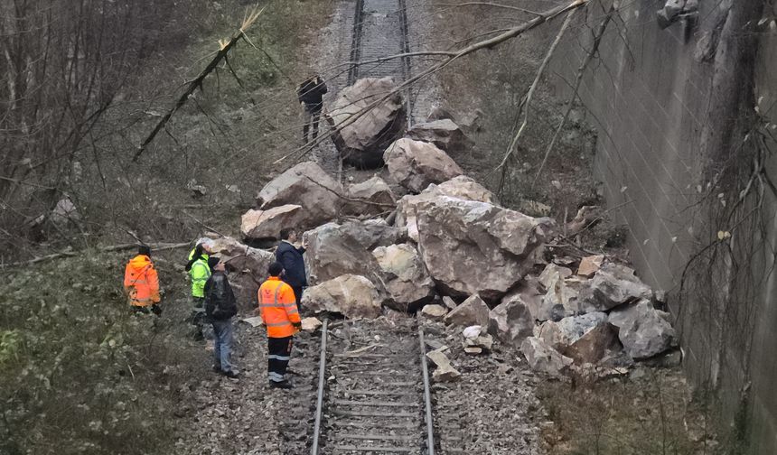 Yolcu treni facianın eşiğinden döndü