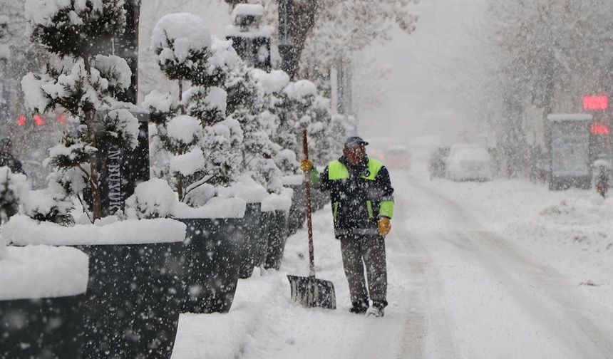 Meteorolojiden yoğun kar yağışı uyarısı!