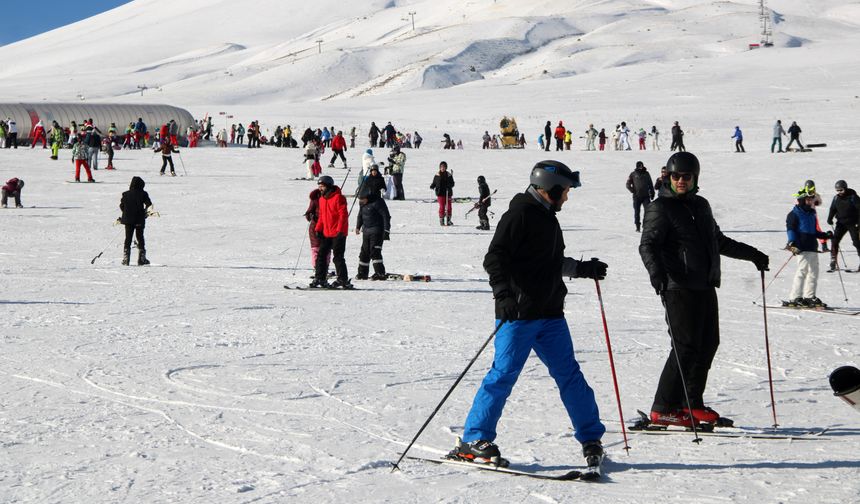 Erciyes'te sömestir bereketi