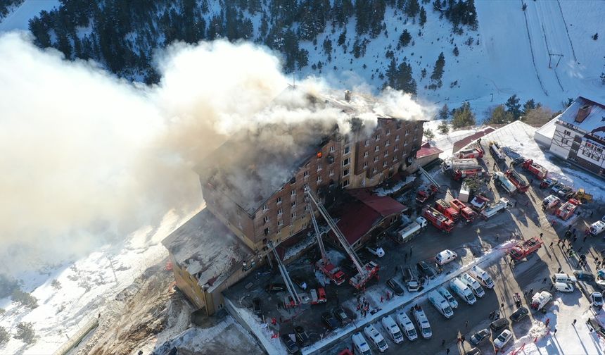 Kartalkaya'da otel yangını: Ölü sayısı 66'ya yükseldi