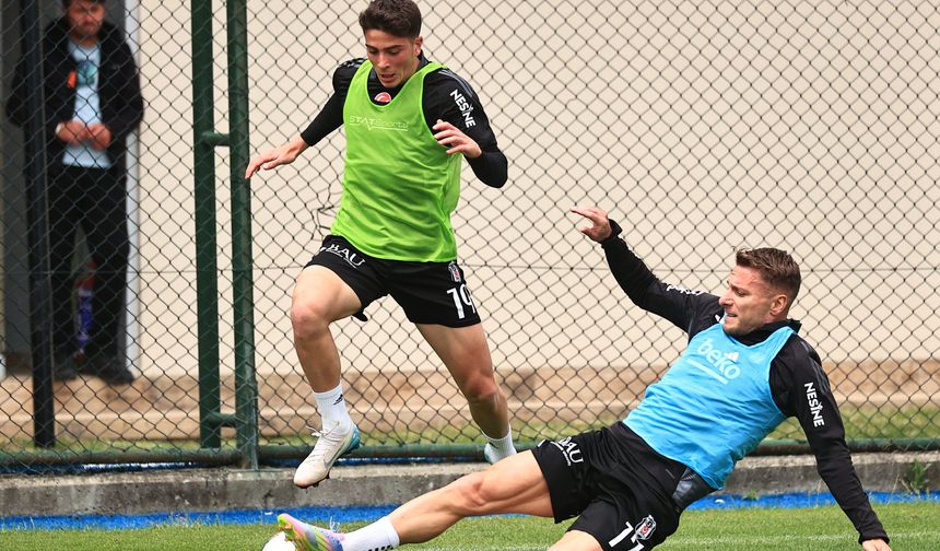 Beşiktaş kondisyon ve taktik çalıştı