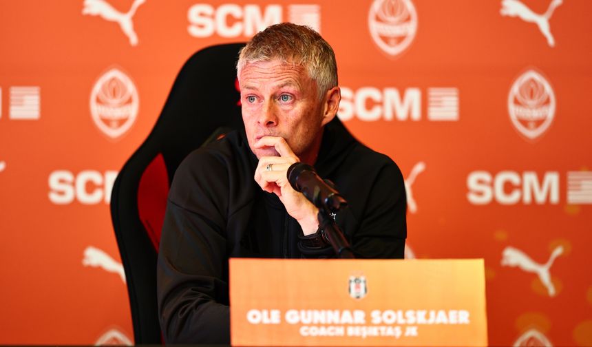 Beşiktaş'tan Ole Gunnar Solskjaer açıklaması