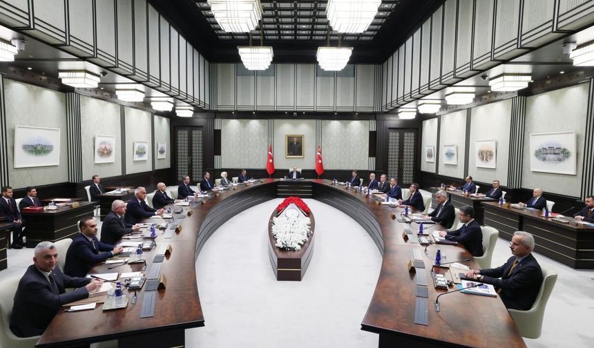 Cumhurbaşkanlığı Kabinesi toplandı!