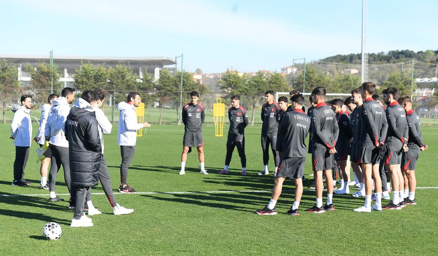 Ümit Milli Takımı, Litvanya hazırlıklarına başladı!