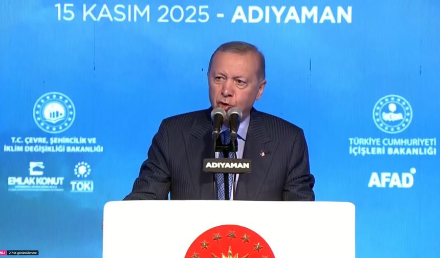 Erdoğan: Biz yaraları sarmanın derdindeyiz!