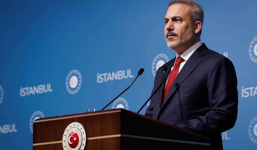 Bakan Fidan'dan kritik temas