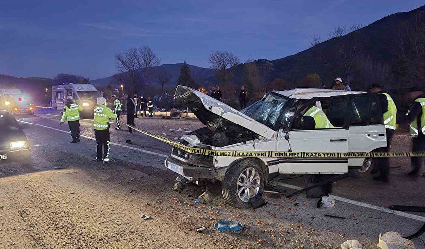 Mantar toplama dönüşü feci kaza!