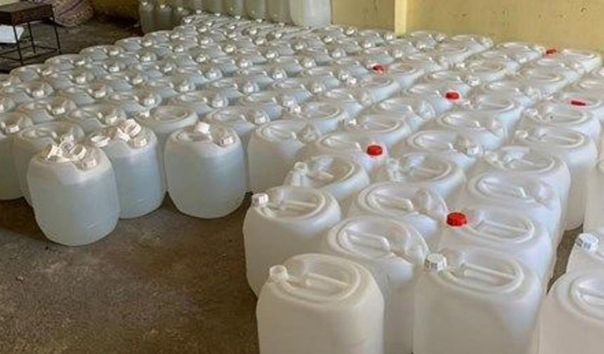 81 ilde sahte ve kaçak içki operasyonu