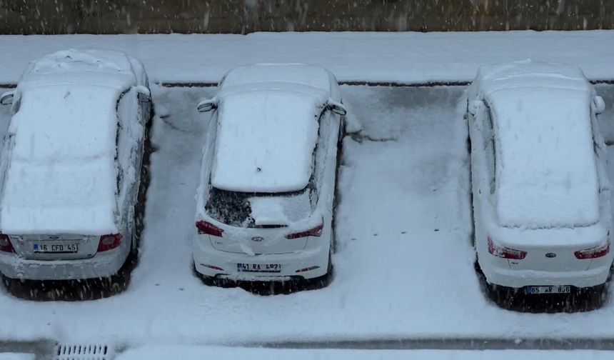 Yüksekova yoğun kara teslim oldu