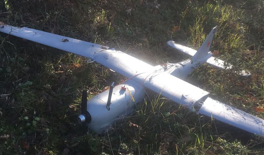 İzmit'e İHA düştü