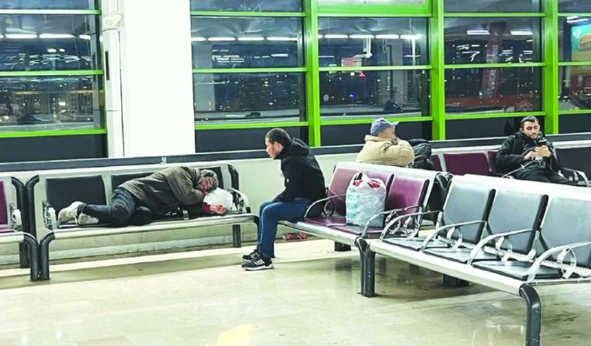 Ankara’da 70 kişi AŞTİ'de  yaşıyor