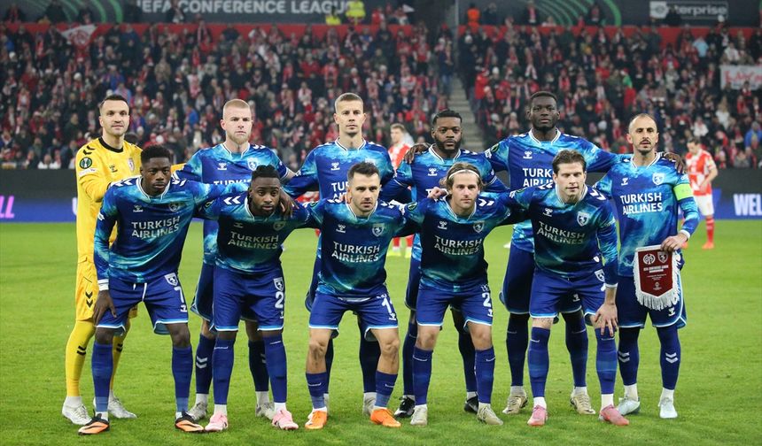 Samsunspor Avrupa'da geri viteste