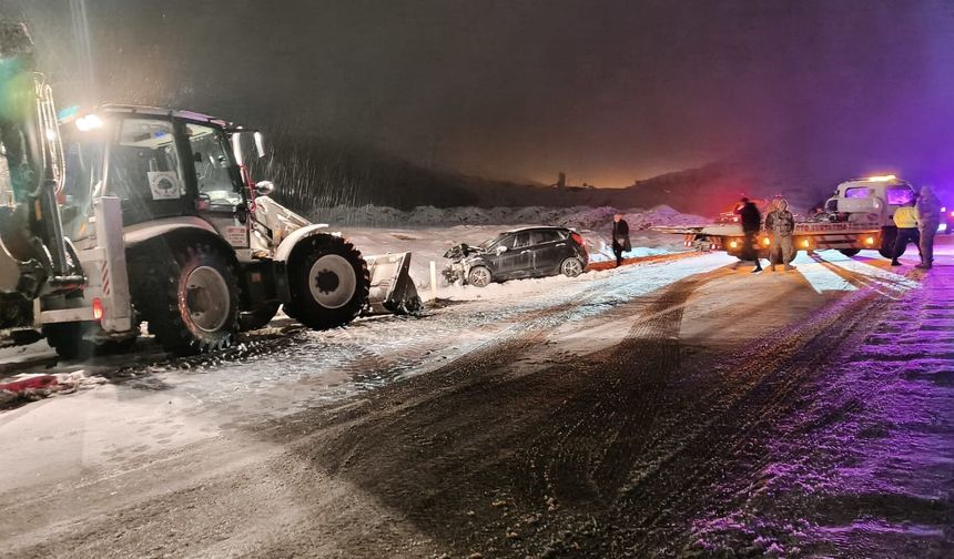 Mardin’de kar kazayı beraberinde getirdi: 7 yaralı
