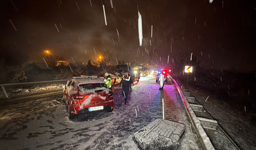Düzce'de feci kaza!
