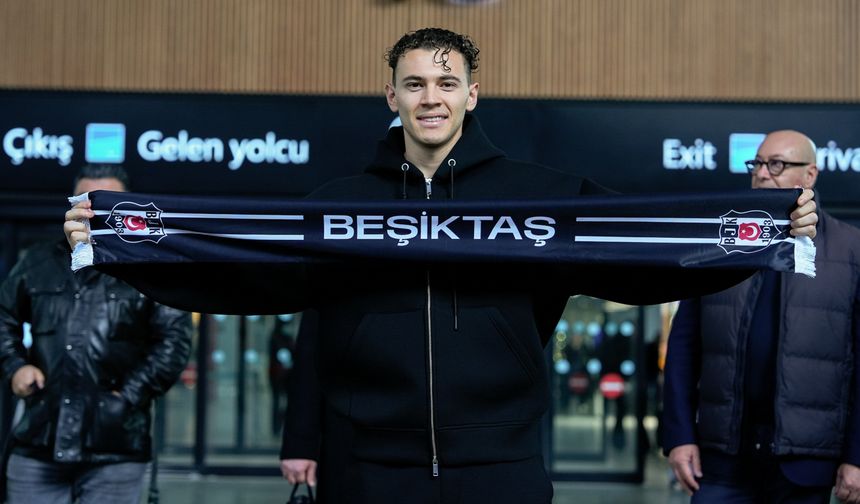Beşiktaş'ın yeni transferi İstanbul'a geldi