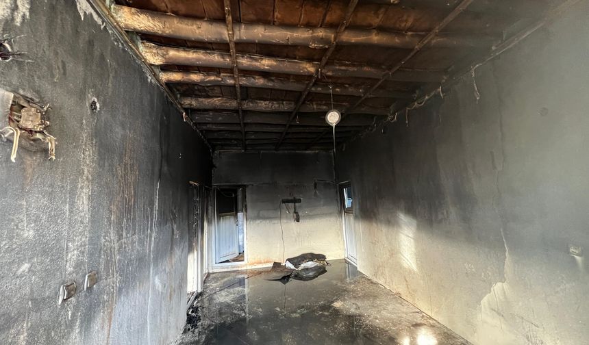 Dakikalar içinde küle döndü