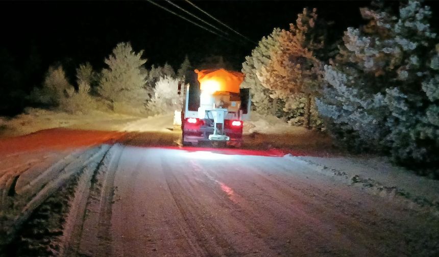 Türkiye'de dün gece toprak dondu