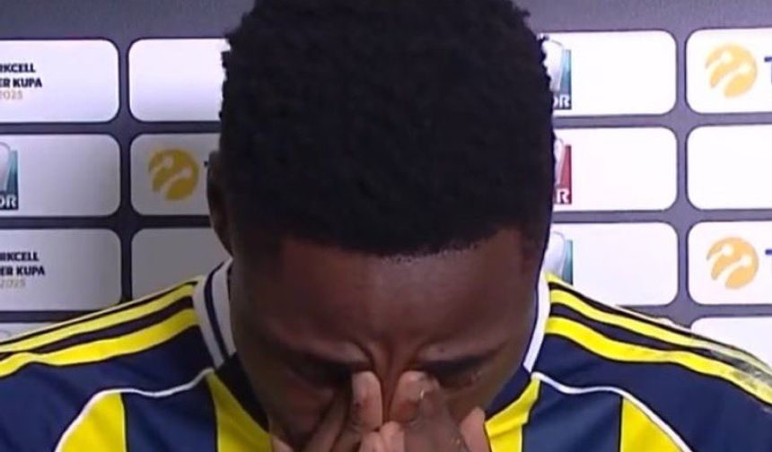 Musaba maç sonrası göz yaşlarını tutamadı