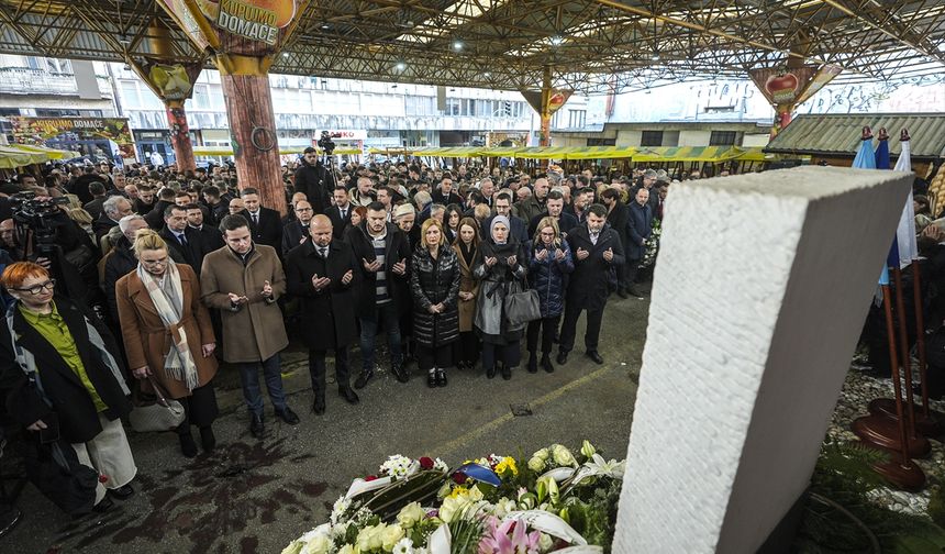 'Pazar yeri katliamının' kurbanları anıldı!