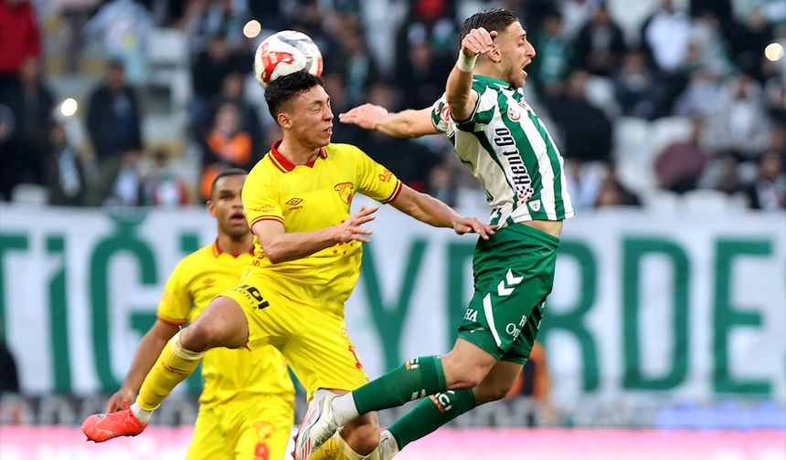 Konyaspor–Göztepe maçında gol sesi çıkmadı