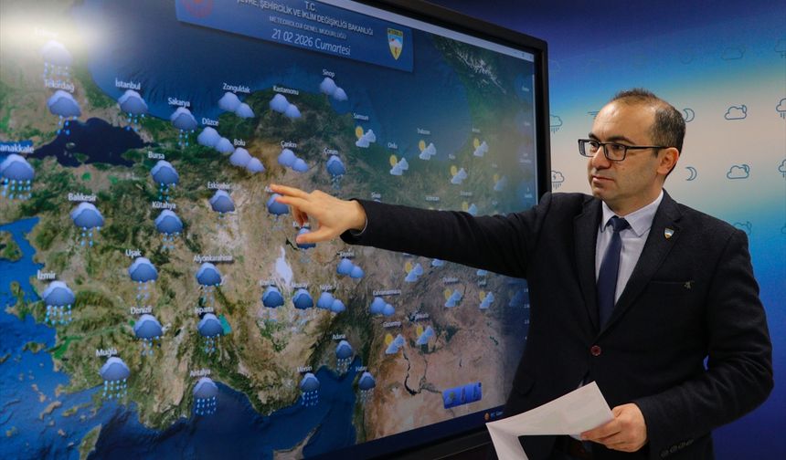 Hafta sonu yurt genelinde yağış var!