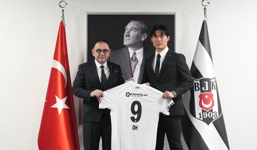 Hyeon-Gyu Oh, Beşiktaş'ın ilk Güney Koreli futbolcusu oldu