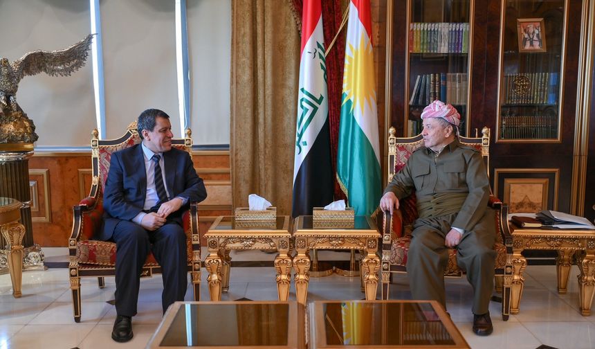 Mesud Barzani, Mazlum Abdi ile görüştü