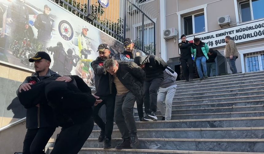 İstanbul merkezli 7 ilde operasyon: Şüpheliler adliyede