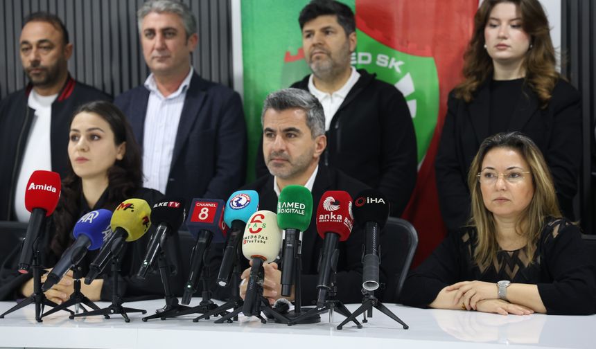 Nahit Eren: Amedspor suskun kalmayacak!