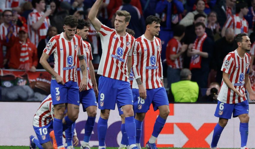 Atletico Madrid son 16'da