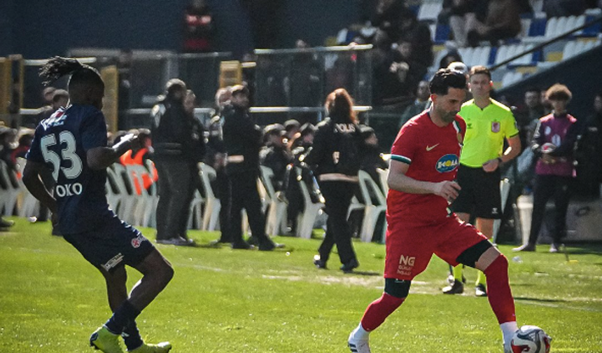 Amedspor - Sarıyer maçı başladı