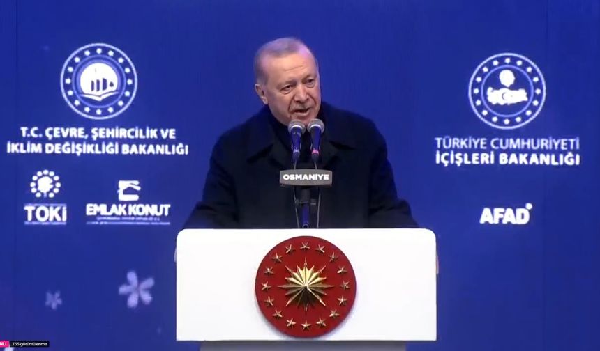 Erdoğan: Ana muhalefet lideri boş atıp dolu tutturmanın derdinde!