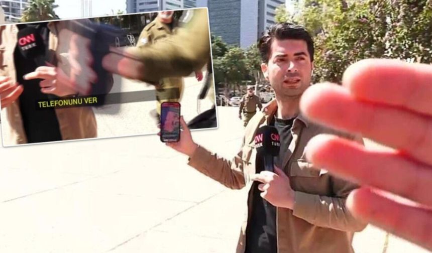 Türk gazetecilerin İsrail'de gözaltına alınmasına tepki!