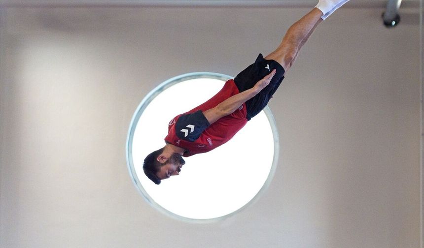 Milli cimnastikçi madalya için hedef büyüttü!