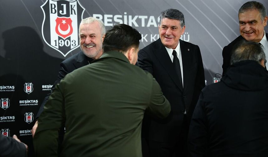 Beşiktaş Kulübünde bayramlaşma töreni yapıldı