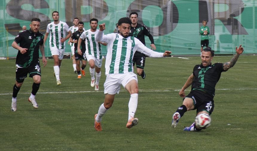 Sakaryaspor'un umutları Serik'te söndü!