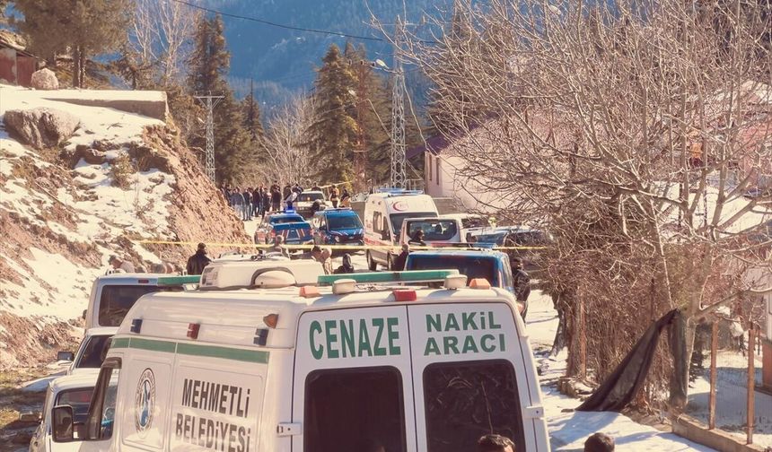 Akrabasını tüfekle öldüren genç intihar etti!