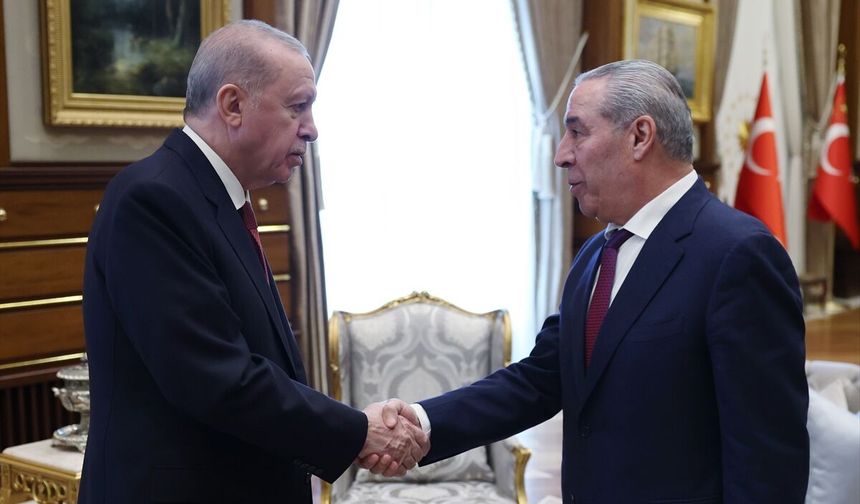 Erdoğan, Hüseyin eş-Şeyh'i kabul etti!