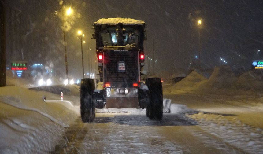 Bitlis'te Mart ayında kar esareti