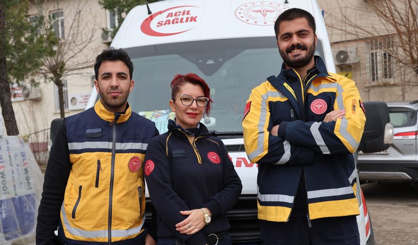 Diyarbakır'ın tek kadın ambulans şoförü