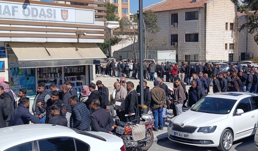 Şanlıurfa'da APP kuyruğu