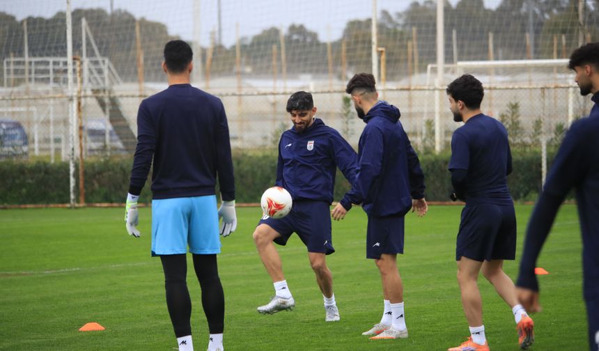 İran Milli Takımı Antalya'da