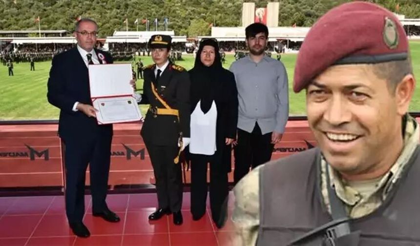 Ömer Halisdemir'in kızı babası gibi 'bordo bereli' oldu!