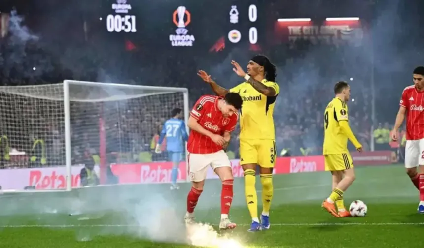 Fenerbahçe'ye UEFA'dan flaş ceza