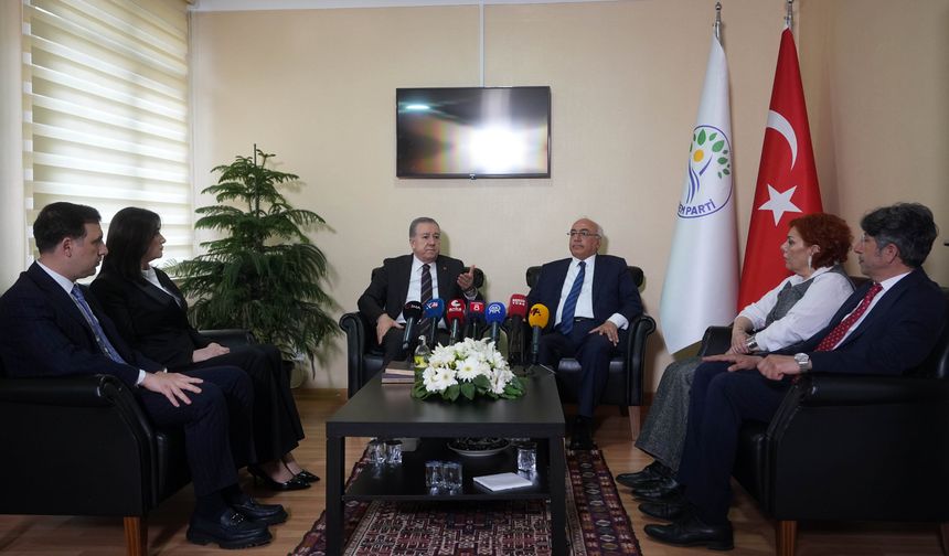 MHP'den DEM Parti'ye bayram ziyareti